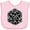 AD-Pink, variant on Inktastic 20 Sided Black Dice Boys or Girls Baby Bib