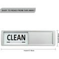 thumbnail image 2 of PEACNNG Premium Clean Dirty Dishwasher Magnet Sign, New Large Slide Dishwasher Indicator with Strong Sticky Tab, 2 of 5
