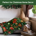 thumbnail image 4 of Christmas Throw Blanket 60"x50",Winter Village Merry Xmas Holiday Festival Blanket for Women Men,Soft GIFS Flannel Fleece Throw for Home Living Room Bed Chair Couch Decor, 4 of 7