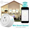 Mini WiFi Smart Remote Control Timer Plug Switch Outlet US Plug Home Devices