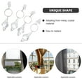 thumbnail image 4 of Shisuyan 4pcs Drapery Weights Window Curtain Clips Weights Curtain Crystal Weights, 4 of 8