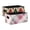 Dark Cream Light Beige Classic Tartan Plaid, variant on 2 Pack Living Room Bed Room Felt Storage Baskets Boxes Foldable Organizer With Handles Tartan Plaid stripes