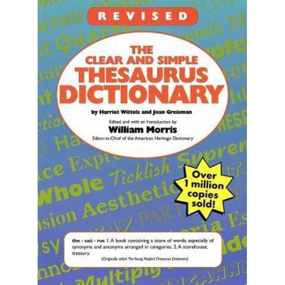 Pre-Owned The Clear and Simple Thesaurus Dictionary (Paperback) 0448415550 9780448415550