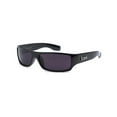 thumbnail image 2 of LOCS OG Biker Shades Original Men's BLACK Designer Sunglasses Dark Lens, 2 of 4