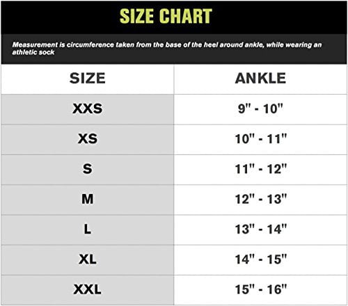 DonJoy Stabilizing Speed Pro Ankle Support Brace, XX-Small