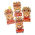 thumbnail image 1 of Wweixi 4pcs/set Spring Festival Envelopes Widely Used Lucky Representation Cute And Stylish Paper Type2 7 inch+4pcs, 1 of 6