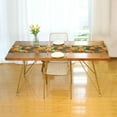 thumbnail image 3 of Yayeee Table Runner 70 inches Long Home Kitchen Dinning Party Decoration, Green Retro Leaves, 3 of 7