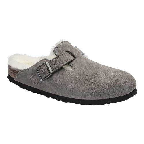 birkenstock shearling clog sale