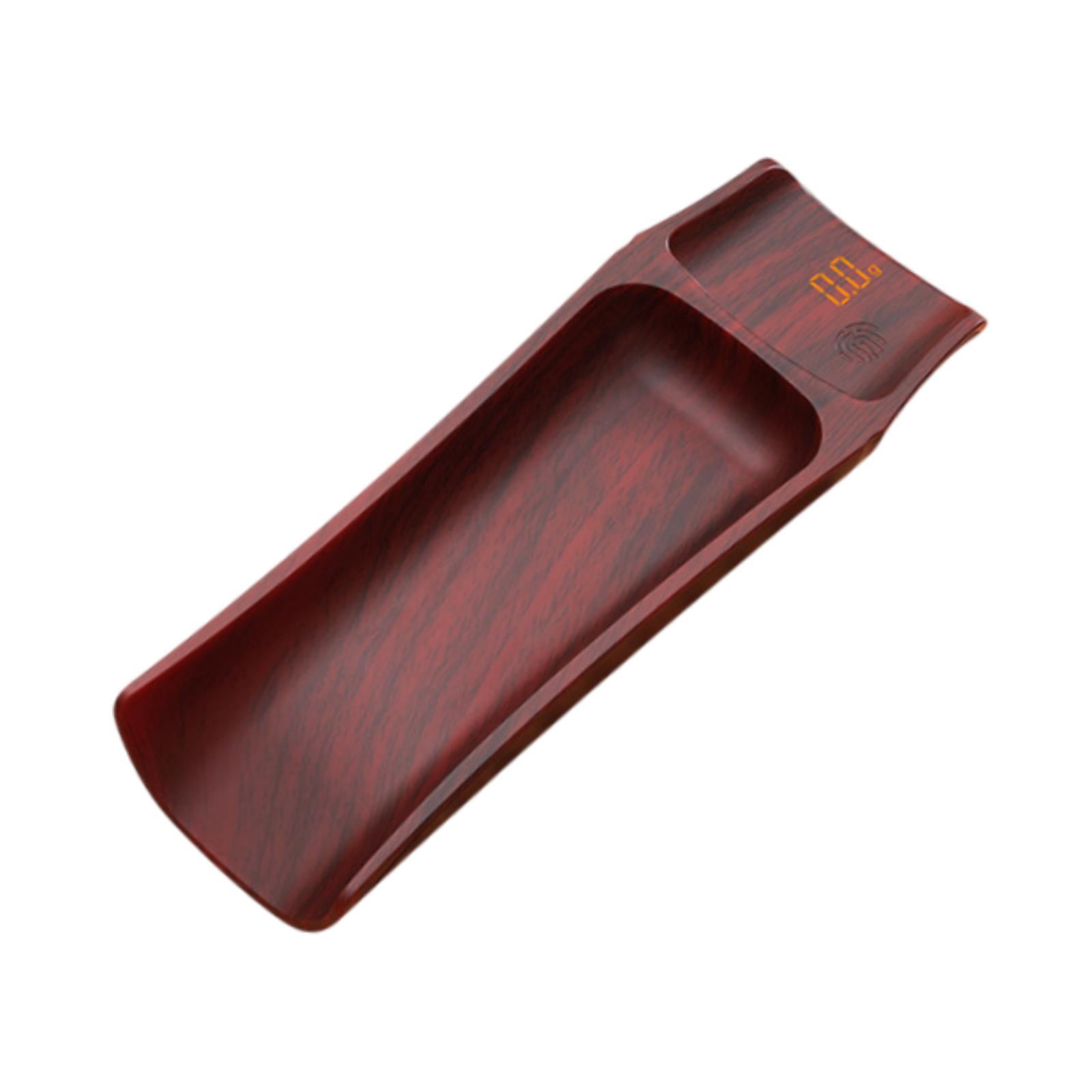 Fiocias Digital Scale Grams Coffee Weighing Scale Loose Leaf Spoon Measuring Scale Scale Red