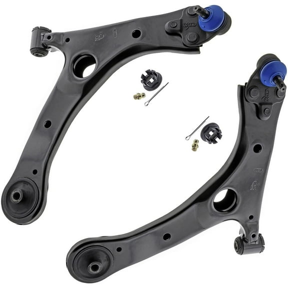 Detroit Axle - 2 Front Lower Control Arms for 2014-2019 Toyota Corolla Lower Control Arms with Ball Joints Assembly Replacement