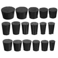 thumbnail image 1 of MasteelfCA 21pcs Rubber Stoppers Rubber Plugs Test Tube Flask Stopper Rubber Sealing Stopper, 1 of 8