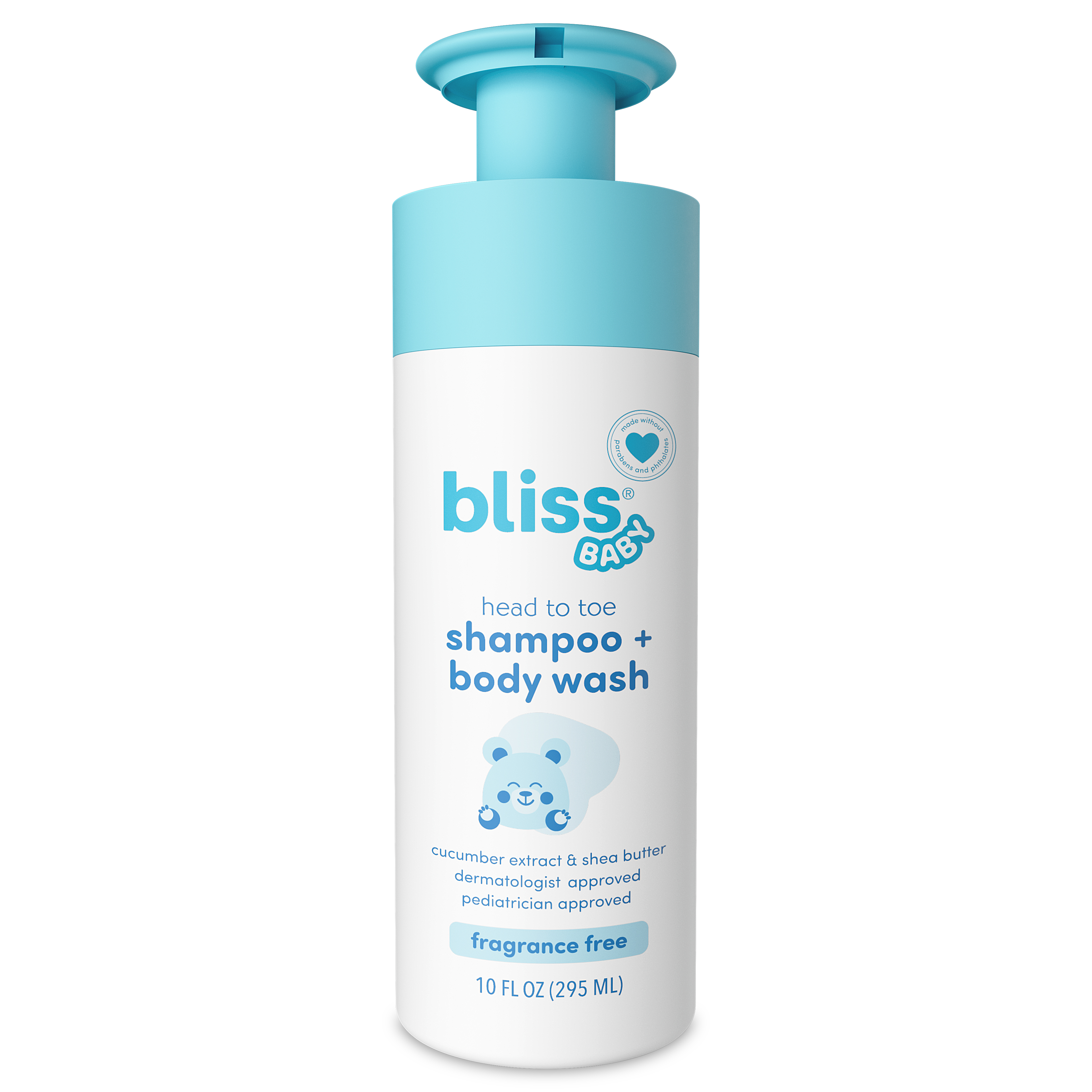 Bliss Baby Shampoo and Wash 2-in-1 Fragrance-Free photo 2