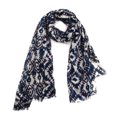 thumbnail image 2 of Richie House Women's Mixed Image Blue Scarf RH0752, 2 of 2