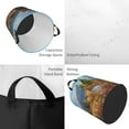 thumbnail image 2 of Fotbe Snowy Mountain Photography Bear Cesto de Ropa con Asas, Cesto Impermeable de Gran Capacidad, Bolsa de Lavado para Dormitorio, Cesto de Ropa con Ruedas y Asas-Medium, 2 of 6