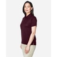 thumbnail image 2 of CORE365 78181 Women's Origin Performance Piqué Polo-Burgundy-2XL, 2 of 5