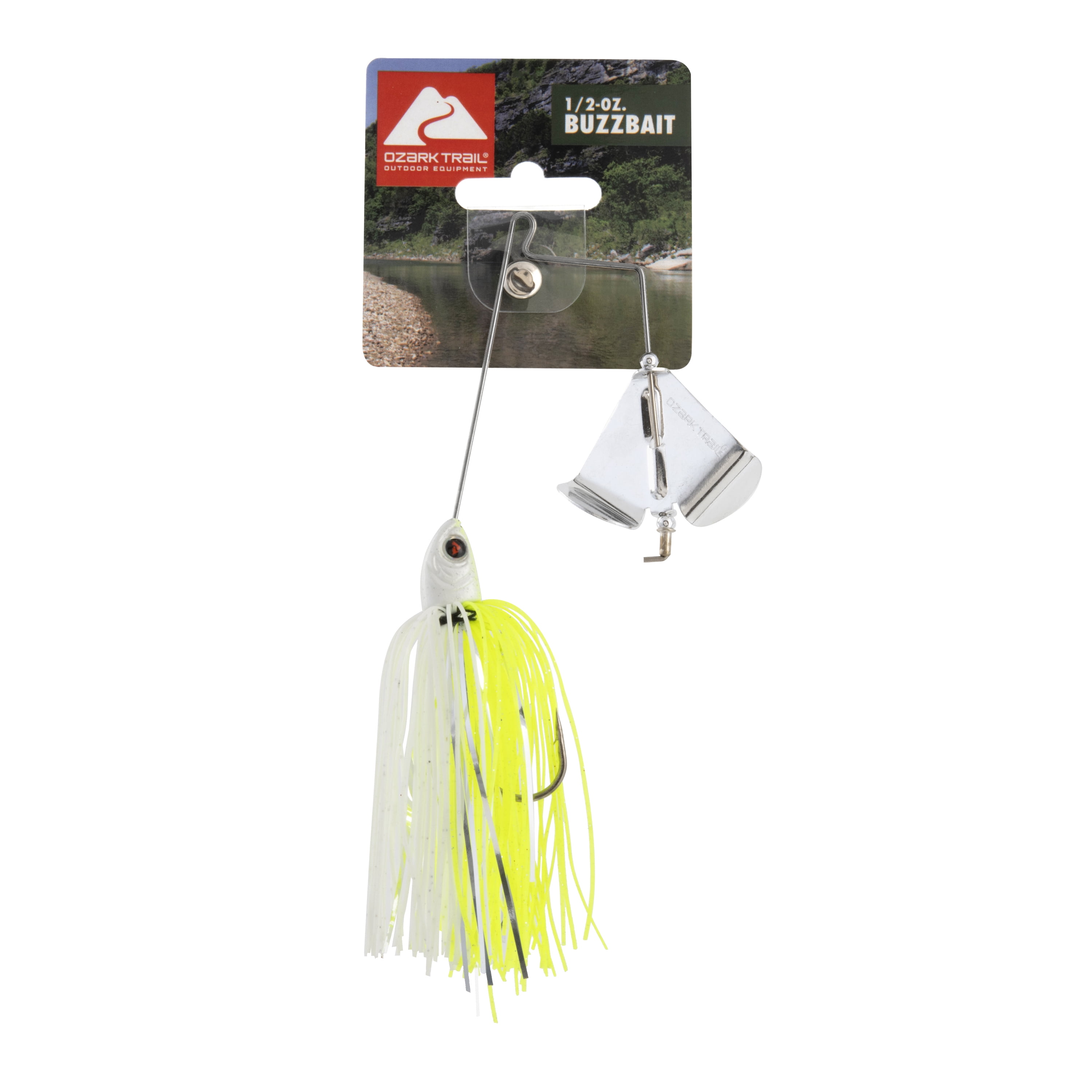 Ozark Trail 1/2 oz Buzzbait White/Chart