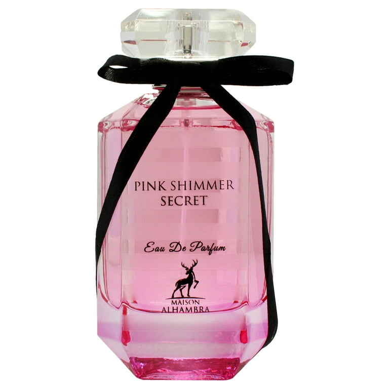 Maison Alhambra Pink Shimmer Secret Ladies EDP Spray, 3.38