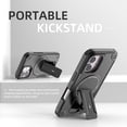 thumbnail image 3 of TYJKeJi Case with Holder Stander Kickstand Drop Resistant Shockproof Case For iPhone 16 (6.1inch), 3 of 7