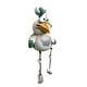 thumbnail image 1 of Moyic Adorno de granja de pollo, animales divertidos, esculturas de paisajes DIY, patio, accesorios de jardín para el hogar para exteriores Artesanía Verde Moyic HA012178-01, 1 of 6