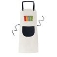 thumbnail image 1 of Care Environment Classify Dustbin Apron Adjustable Bib Cotton Linen BBQ Kitchen Pocket Pinafore, 1 of 3