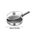 thumbnail image 2 of Creatine Honeycomb Nonstick Stainless Steel Skillet Frying Pan With Even Heat Distribution For Cooking, 2 of 2