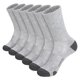 thumbnail image 1 of Calcetines Prolriy para hombre, de baloncesto, color liso, cortos, 5 unidades, gris, 1 of 8