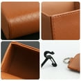 thumbnail image 5 of Car Storage Box Avant-garde Design Car Organizer Car Storage Bag Faux Leather Stylish Versatile Feel Auto Organizer for Phones Avant-garde Design, 5 of 11