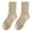 B, variant on Prolriy Crew Socks for Women Solid Color Socks Mid Tube Autumn and Qinter All Long Tube Pure Cotton Pile Socks Womens Socks A