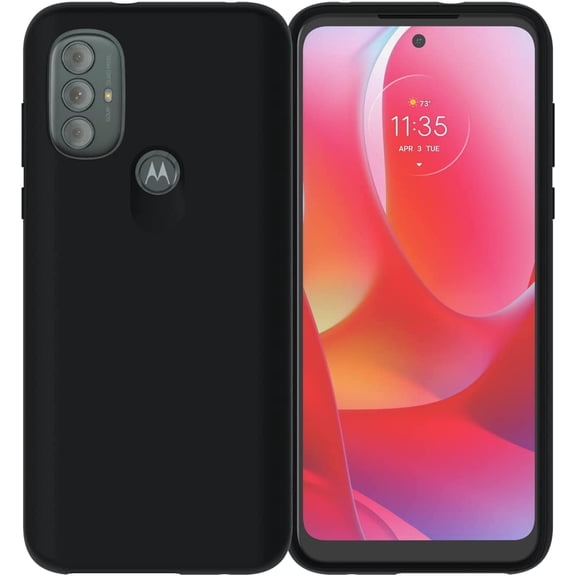 Motorola Moto G Power (2022) Protective Case- Precision Fit, Stylish Shock Absorbing Phone Cases - Black