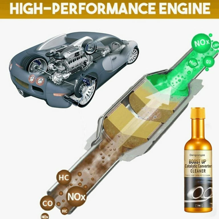 3xBoost Up Vehicle Engine Catalytic Converter Cleaner Multipurpose