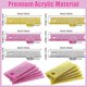 thumbnail image 4 of 12Pcs Shiny Tumbler Name Plate for 40oz Cup Acrylic Nameplate, 4 of 5