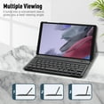 thumbnail image 6 of Keyboard & Stand Cover for Samsung Galaxy Tab A7 Lite 8.7 Tablet SM-T220 /SM-T225 2021, Fintie Keyboard Case Lightweight Cover with Detachable Wireless Bluetooth Keyboard, Black (Tab Not Included), 6 of 8