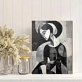thumbnail image 2 of Qisvanset Abstract Woman Canvas Print 15.75x11.81 Inches, 2 of 8