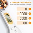 thumbnail image 3 of Digital Spoon Scale 500g/0.1g - Stainless Steel Food Measuring Scale, Small Baking Scale with LCD Display, 3 of 4