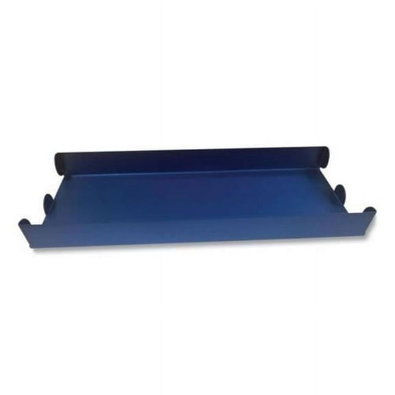 3.5 x 10 x 1.75 in. Metal Coin Tray, Blue - Nickels