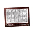 thumbnail image 1 of Hucha de madera, caja de dinero, caja de almacenamiento con contador de objetivos de ahorro de dinero marrón 3000 euros, 1 of 9