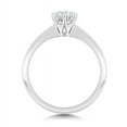 thumbnail image 3 of IGI / GIA Certified 14k White Gold 0.50 Ct Lab Grown Round Cut Solitaire Diamond Women Ring, 3 of 3