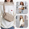 thumbnail image 4 of Gynky Crossbody Bags for Women, Puffy Mini Crossbody Purse Small Purses, Phone Purse Handbag Shoulder Bag for Travel Daypack, 4 of 5
