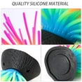 thumbnail image 4 of Deago Aquarium Imitative Rainbow Sea Urchin Ball Artificial Silicone Ornament with Glowing Effect for Fish Tank Landscape Decoration (Purple), 4 of 10