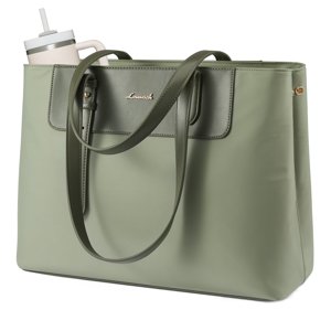 LOVEVOOK Laptop Tote Bag for Women Water-Resistant Work Tote Bag Large Capacity Computer Bag Briefcase Handbag