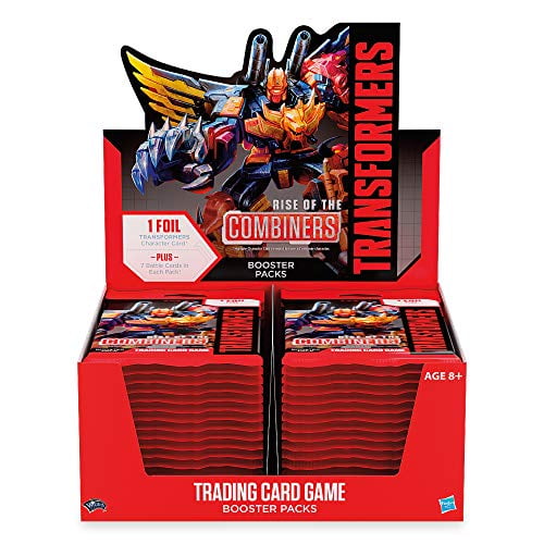 Transformers TCG: Rise of The Combiners Booster Box | 30 Booster Packs | 8 Transformers Cards Per Booster Pack