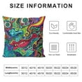 thumbnail image 5 of Abstract Art Print Fun Cushion Cover Novelty Throw Pillow Case  Outdoor Sofa Couch Living Room Single, 5 of 5