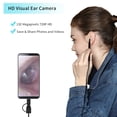 thumbnail image 4 of ruzhgo Plastic Led Ear Pick Adjustable IP67 Waterproof USB Interface 5.5mm Lens Button Control Earpick Earwax Remover Cleaning Scoop, 4 of 6