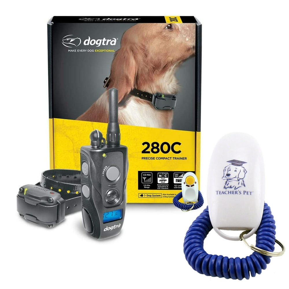 Dogtra 280C Waterproof 127Level Precise Control LCD Screen ½Mile