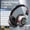Black, variant on Graffiti Style Over-Ear Headphones Wireless Bluetooth 5.3 Hi-Fi Stereo Sound 30-Hour Playtime Built-in Mic for Hands-Free Calls