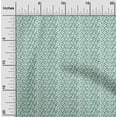 thumbnail image 2 of oneOone Georgette Viscose Green Fabric Random Craft Projects Decor Fabric Printed By The Yard 42 Inch Wide, 2 of 5