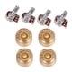 thumbnail image 2 of Potenciómetro de guitarra Yuyangstore Potenciómetro de guitarra 500K dorado, 2 of 7