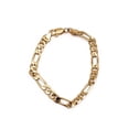 thumbnail image 1 of Pulsera Oro Laminado Eslabones Moon, 1 of 6