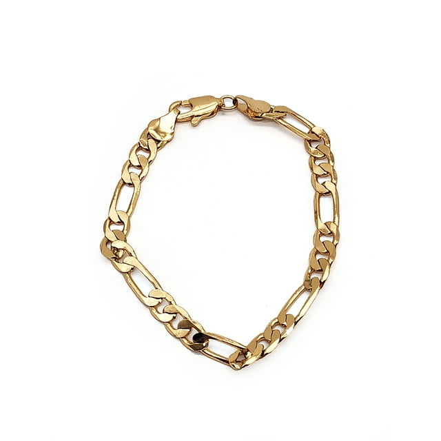 Pulsera Oro Laminado Eslabones Moon