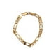 thumbnail image 1 of Pulsera Oro Laminado Eslabones Moon, 1 of 6